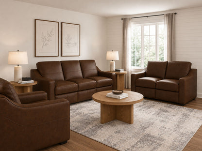 Hudson - Sofa - Dark Brown