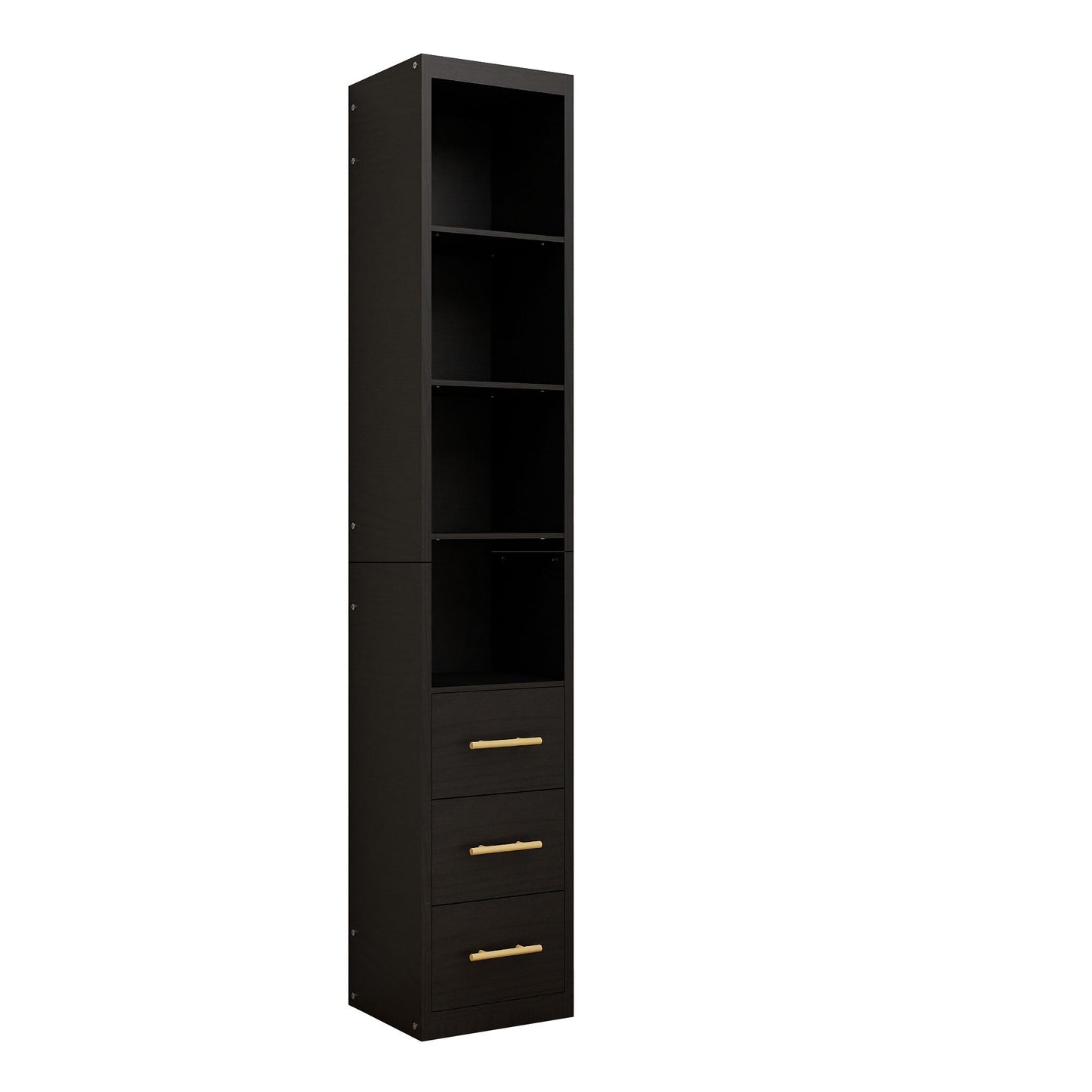 Tall Storage Cabinet With Drawers And Shelves