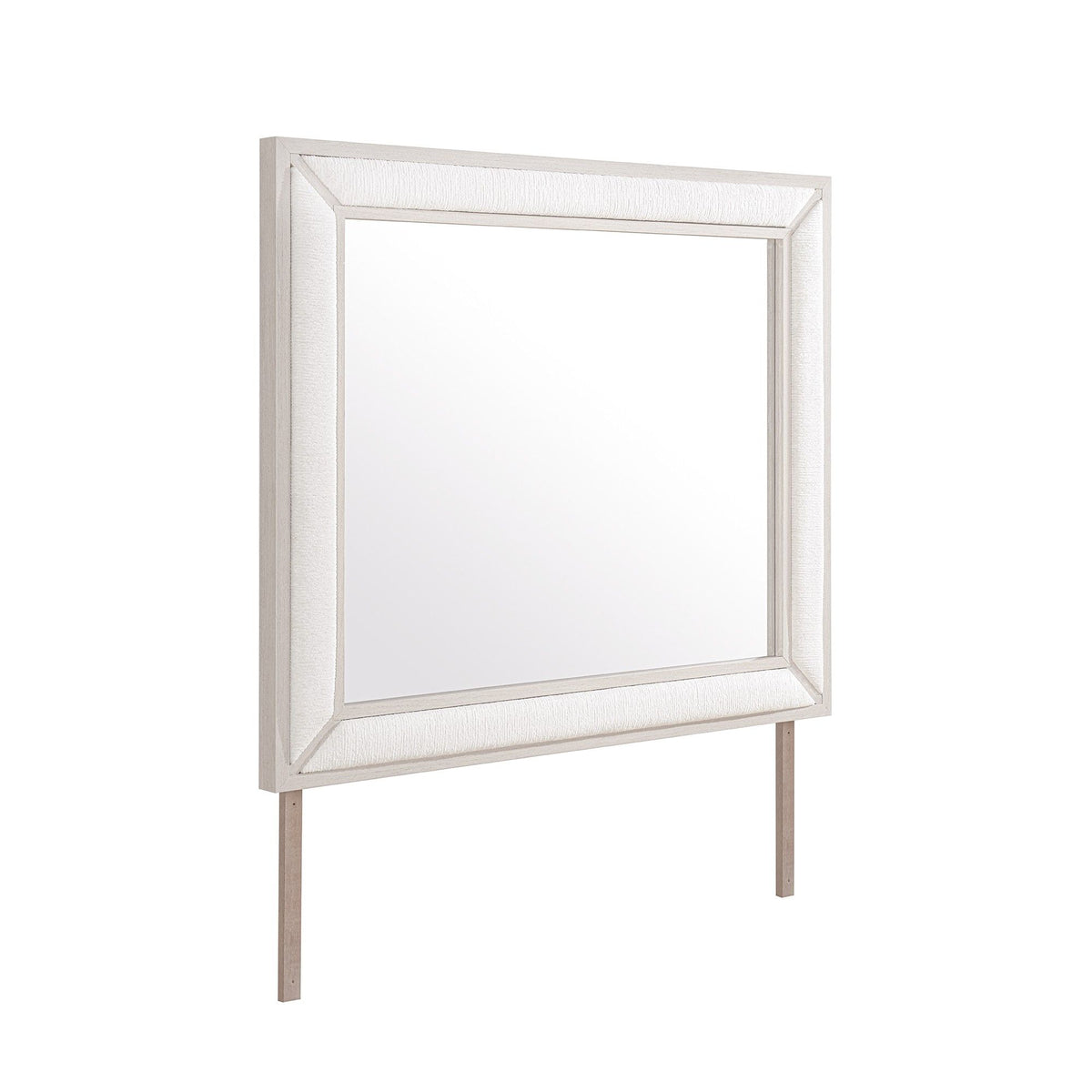 Ciara - Upholstered Mirror - Beige