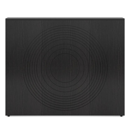 Modern Reception Desk, Front Desk Table With Cable Grommet & Privacy Panels