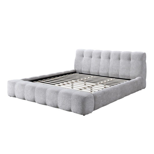 Hannah - Queen Bed - Gray