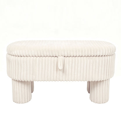 Modern Storage Ottoman Bench For Living Room