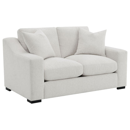 Chelan - Upholstered Track Arm Sofa Set With Curved Arms
