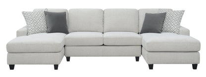 Chaise Sectional - Gray