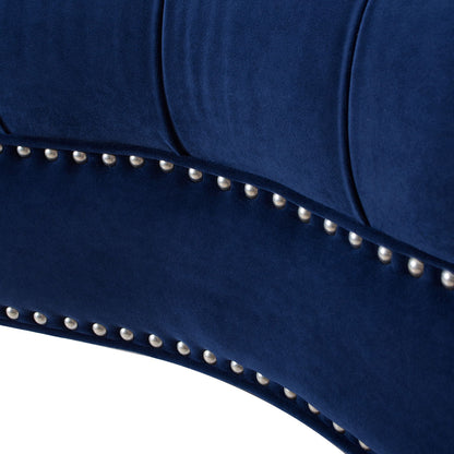 La Rosa - Victorian Tufted Upholstered Accent Chair