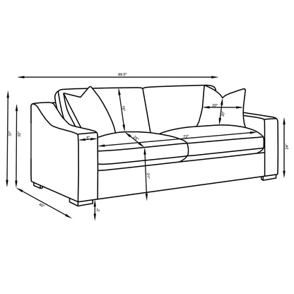 Chelan - Sloped Arm Sofa