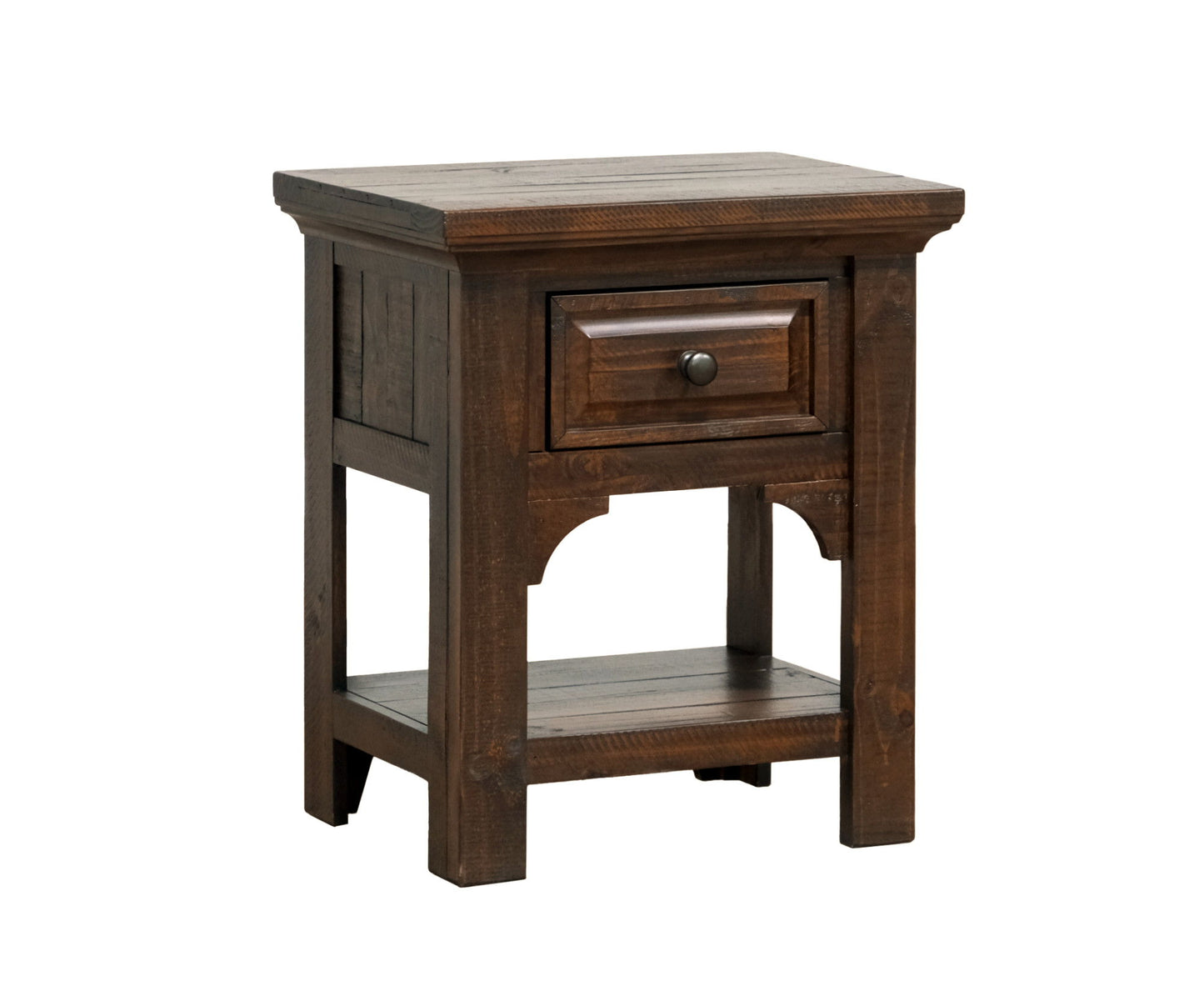 1 Drawer Nightstand - Brown