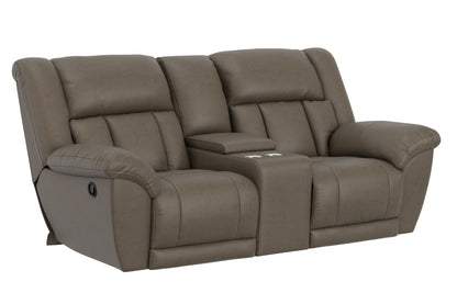Sentinel - Lay Flat Reclining Loveseat With Extended Ottoman