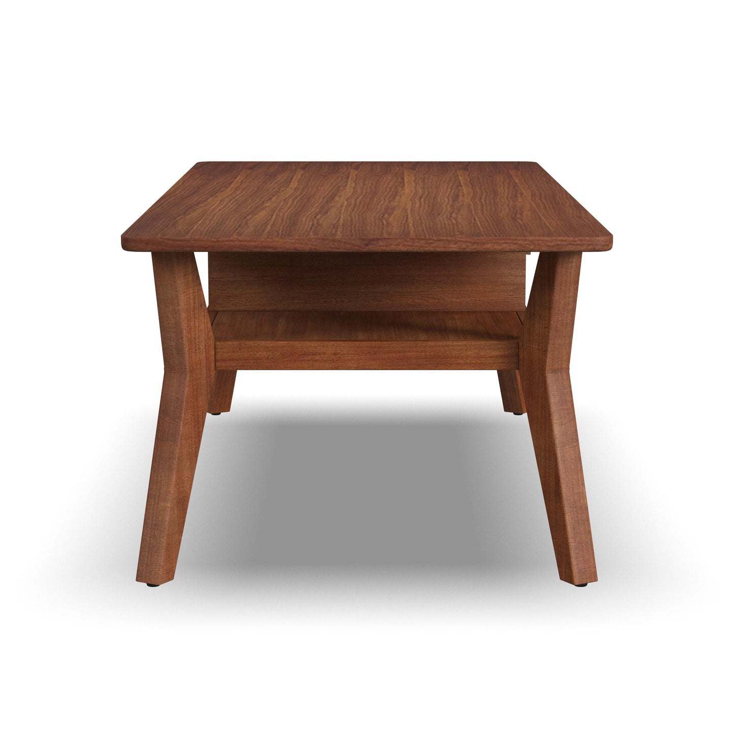 Ludwig - Occasional Rectangular Coffee Table With Drawer - Dark Brown