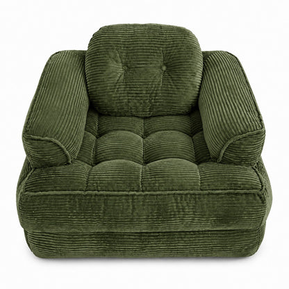 Convertible 2 In 1 Armrest Sofa For Bedroom