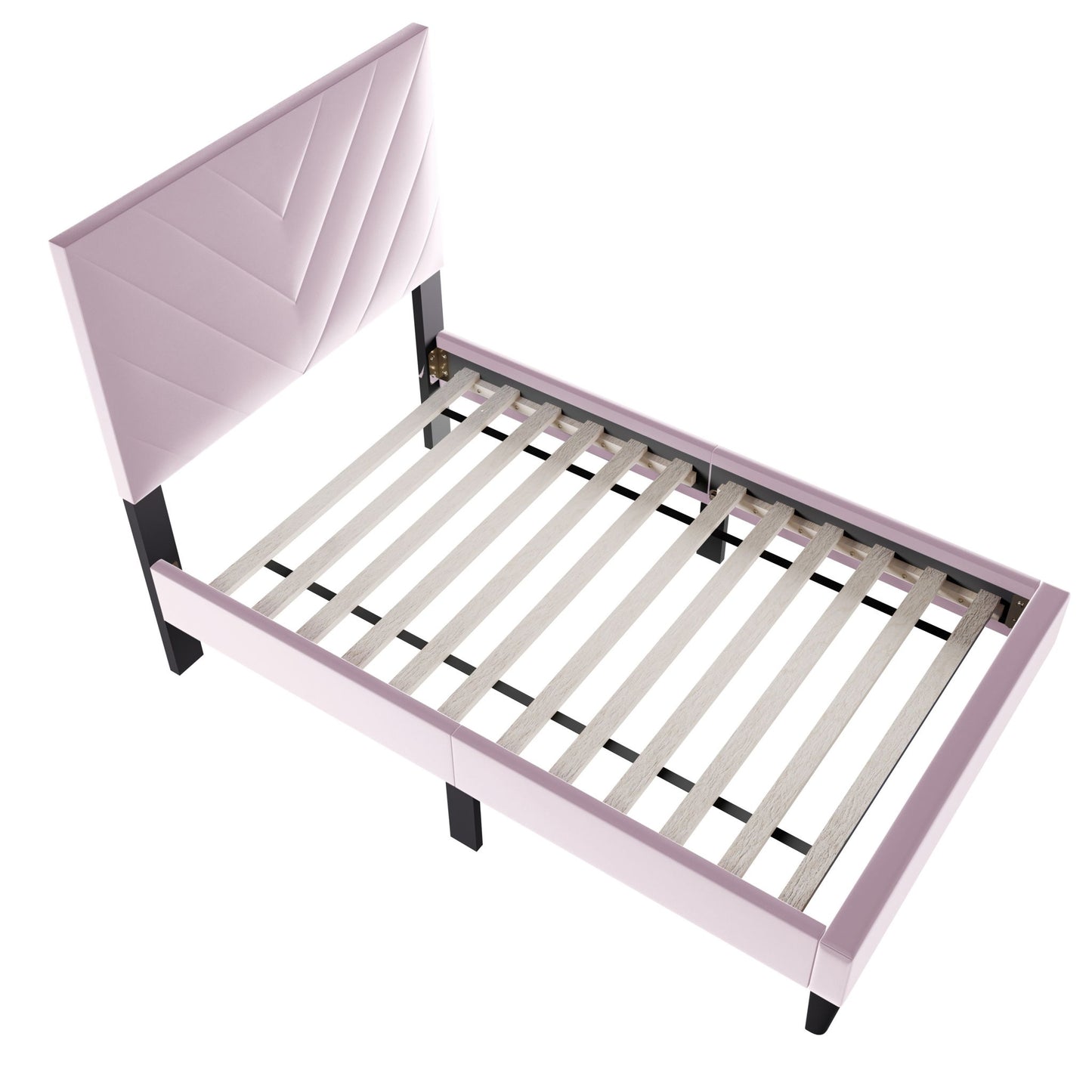 Bed Set With Adjustable Headboard