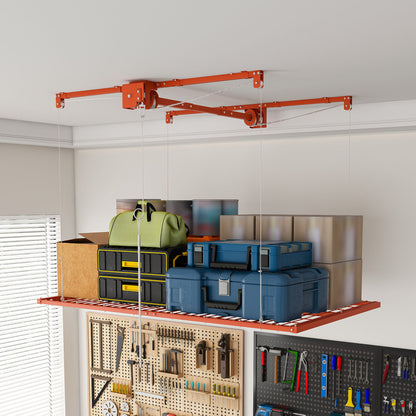 Overhead Garage Storage Rack