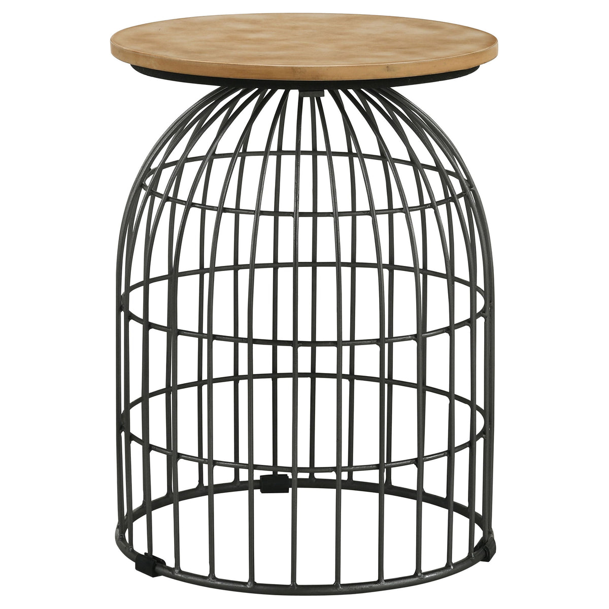 Boyd - Side Table - Gunmetal
