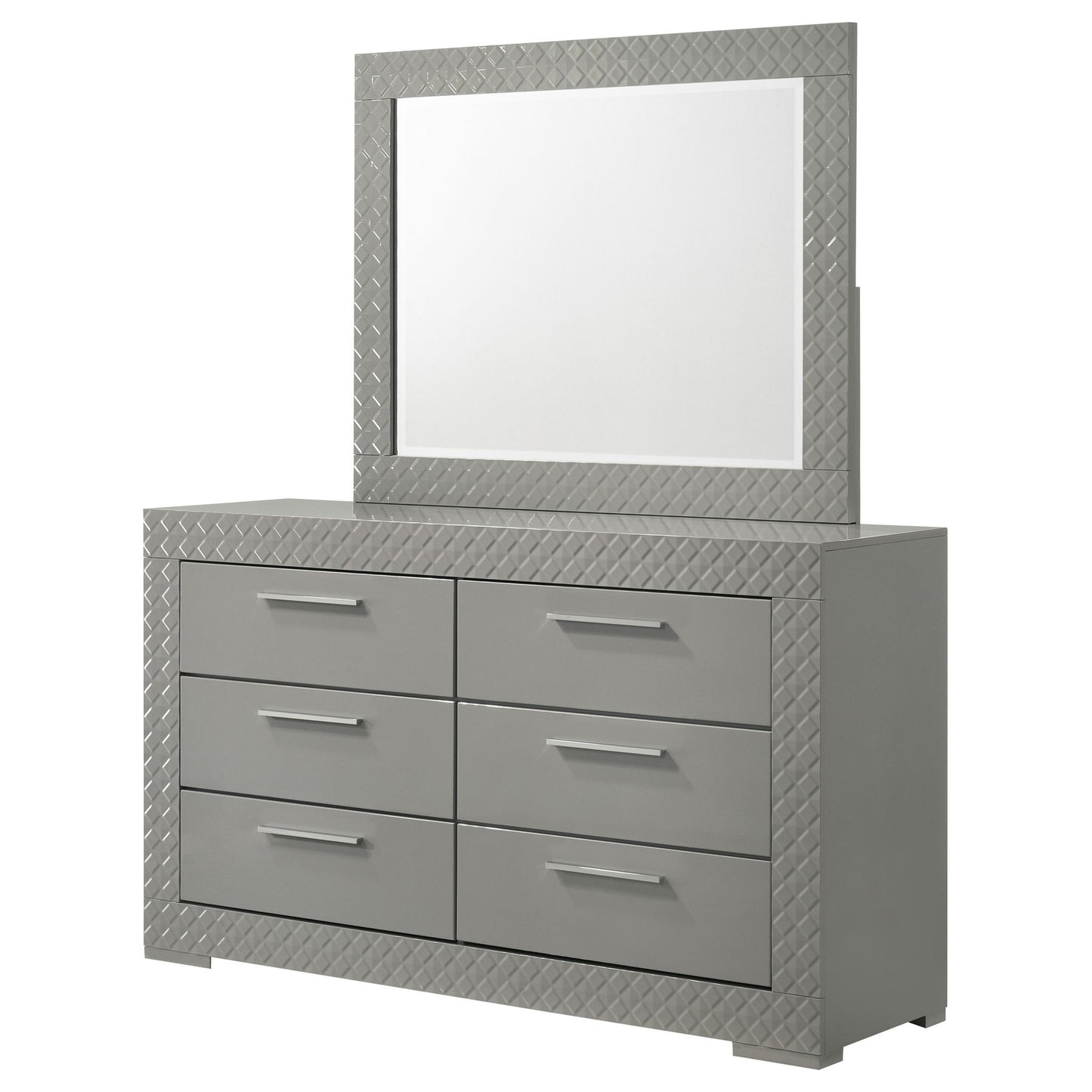 Pierce - 6 Drawer Dresser And Mirror