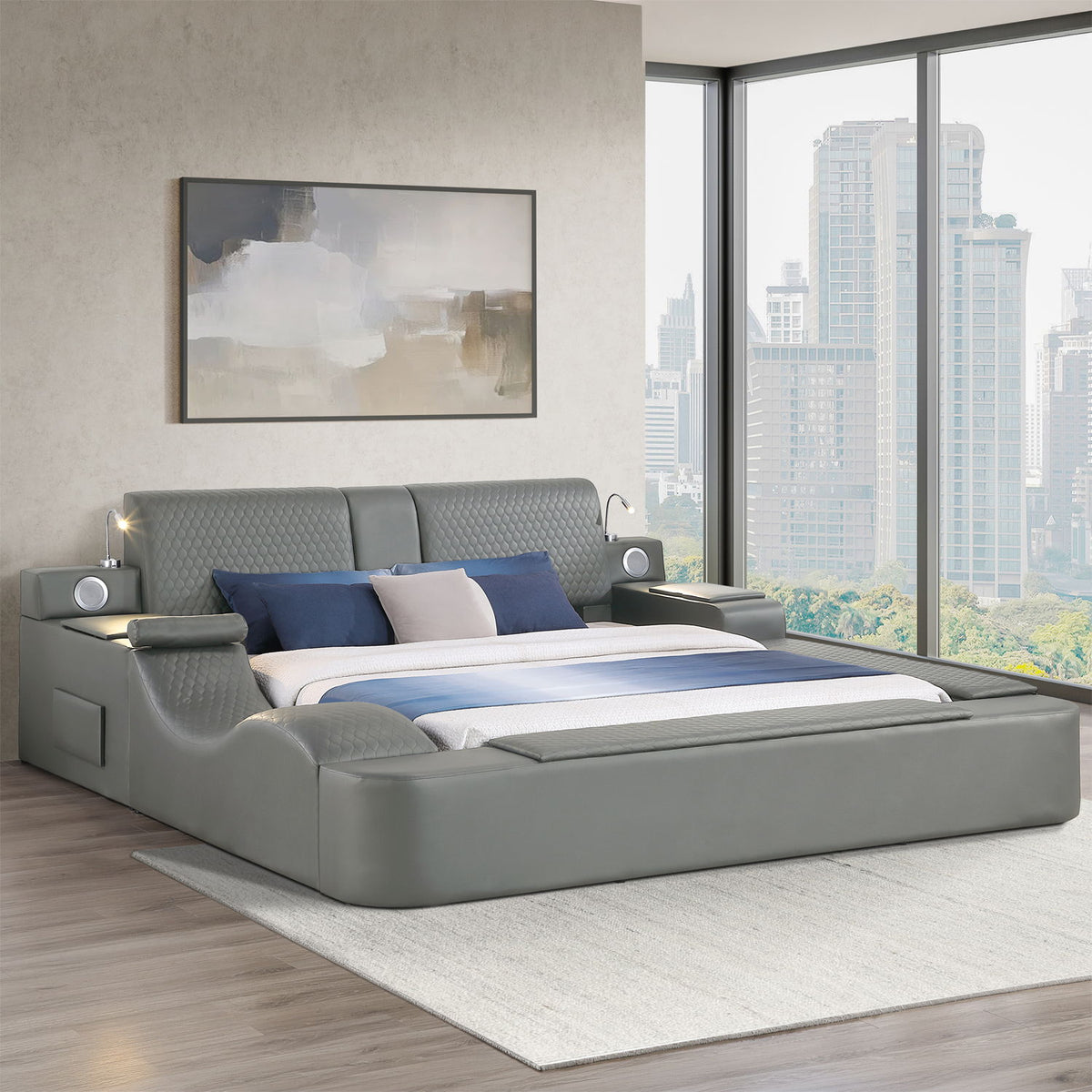 Zoya - Smart Multifunctional Massager Bed