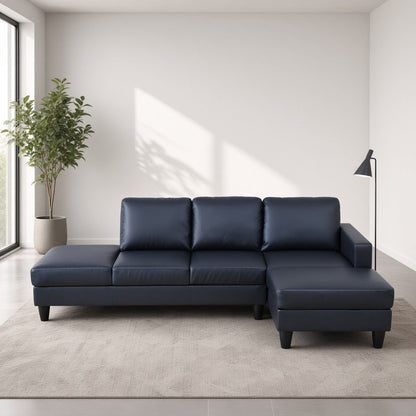 L - Shaped Sectional Sofa With Chaise & Ottoman