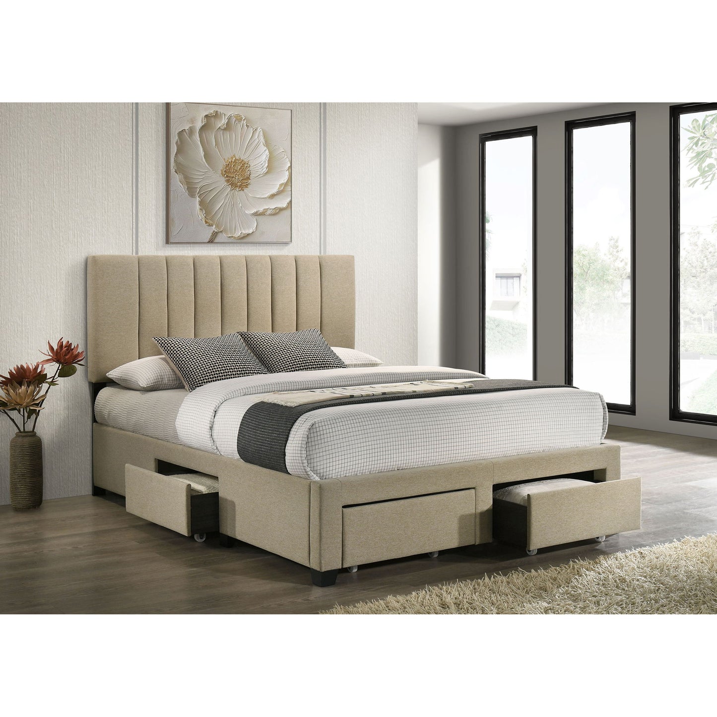 Orisa - 4 Drawer Storage Bed