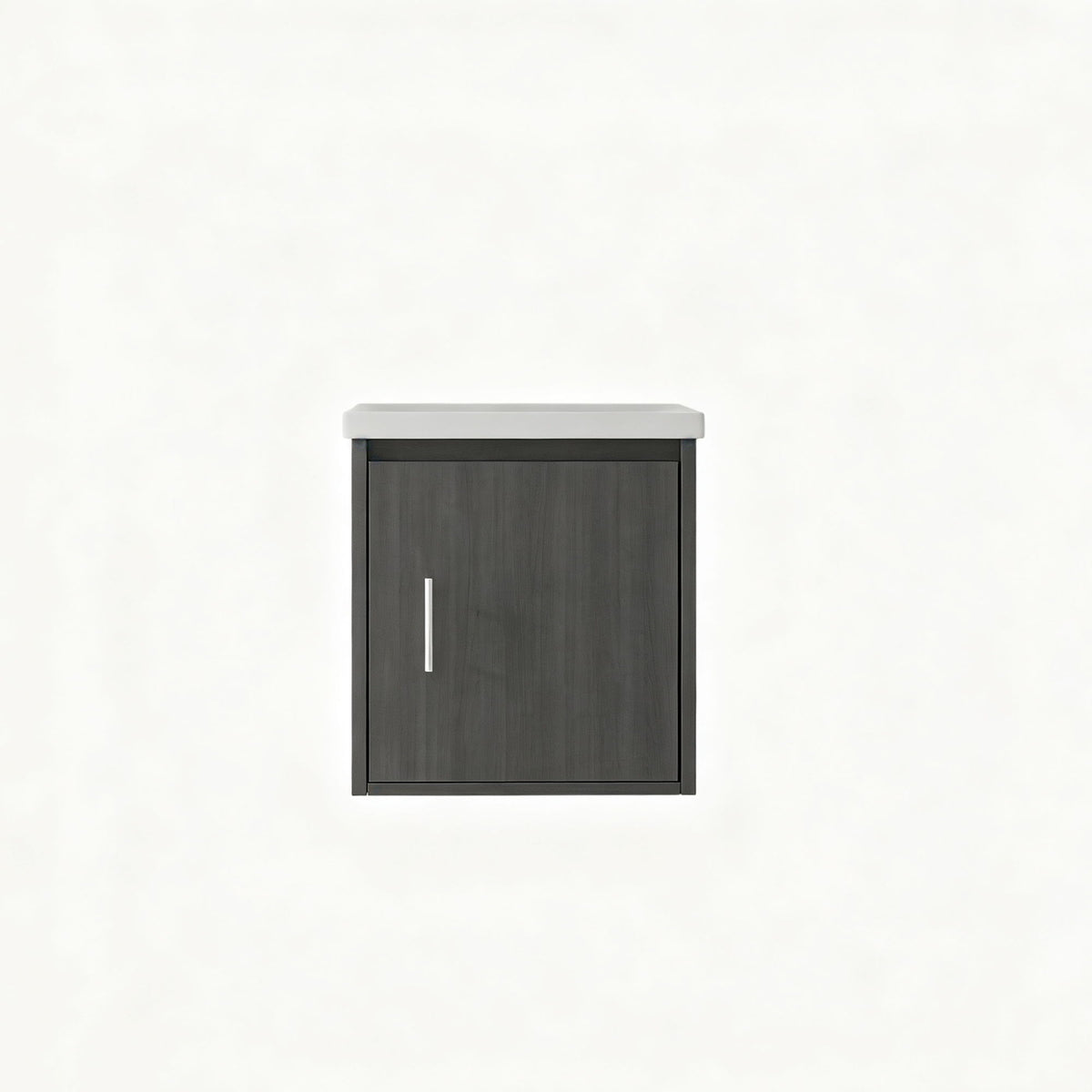 Floating Bathroom Vanity Combo, Wall Mounted Cabinet With Sink & Soft Close Doors For Small Bathrooms