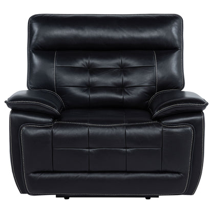 Hayden - Power Recliner With Dual Control, USB Charging Ports - Black