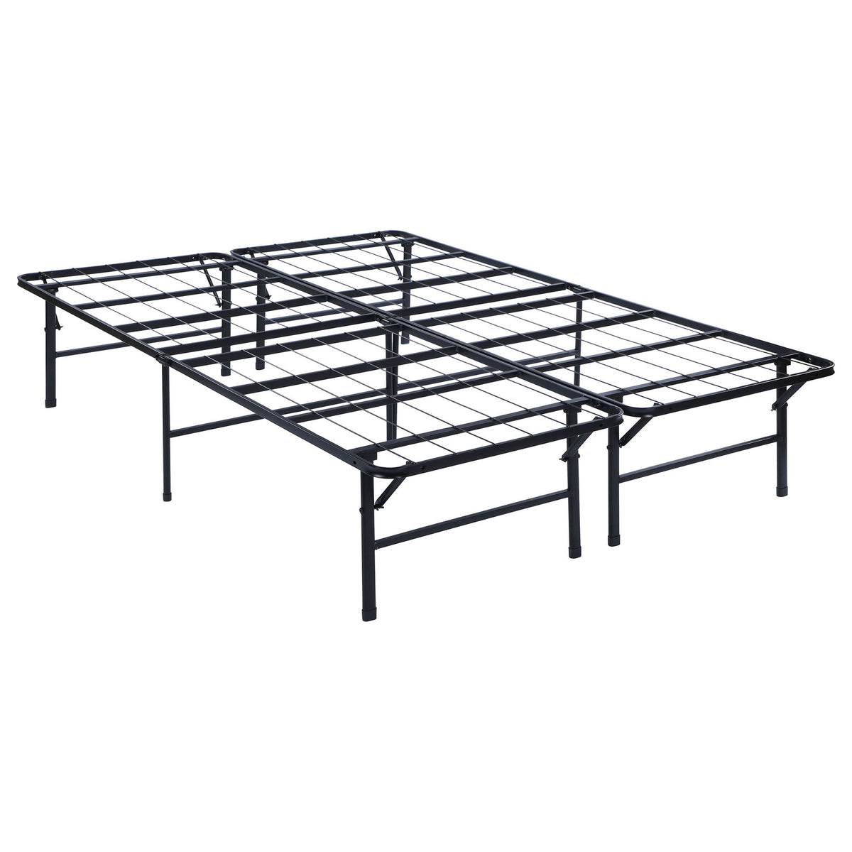Andell - Eastern King Mattress Support Platform Bed - Black