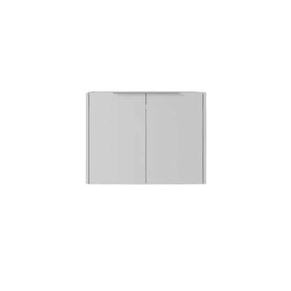 Floating Bathroom Vanity Cabinet With Soft Close Double Doors, Spacious Interior Storage, Wall Mounted, Cabinet Only