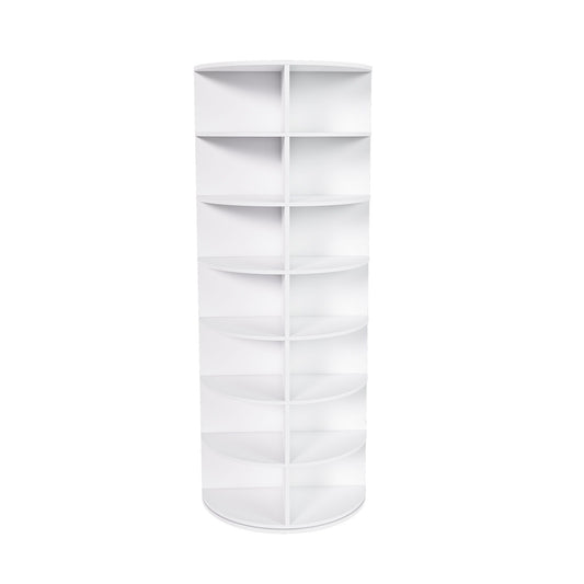 Rotating Shoe Rack Tower