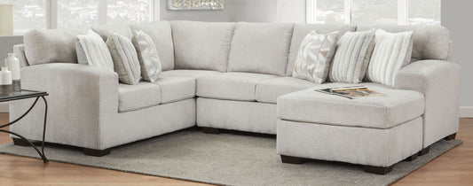 AWF Malano Dove 3pc Sectional