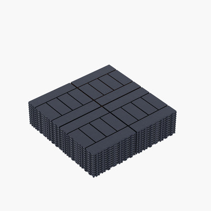 H Style Diy Module Interlocking Patio Deck Tiles