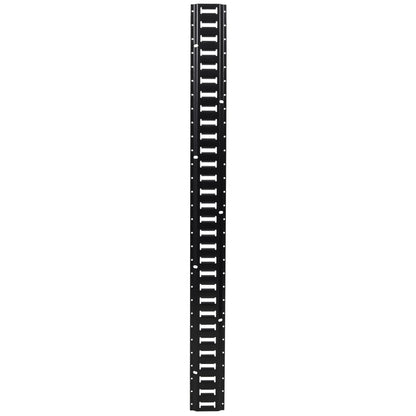 18 Pieces E Track Tie-Down Rail Kit For Trucks, Vans, And Garages With O-Ring Anchors And Ratchet Straps - Black