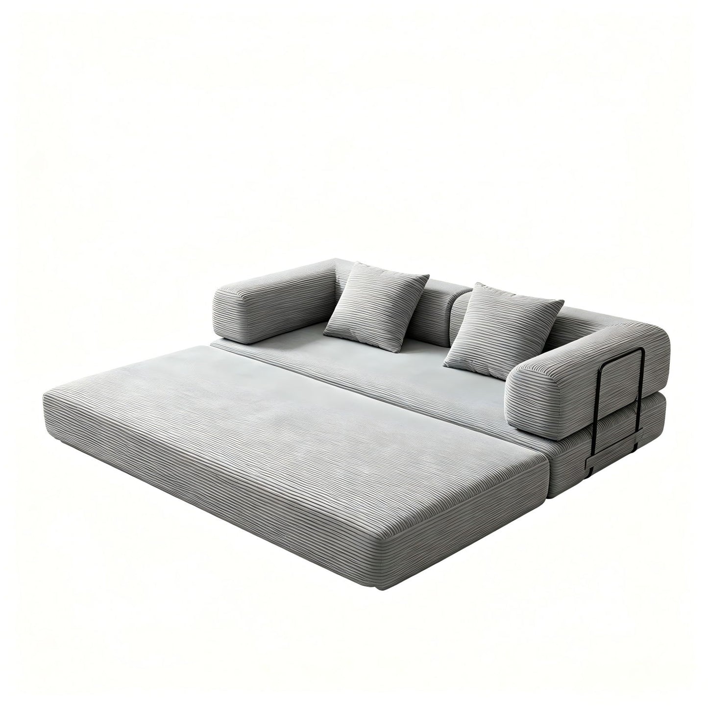 Convertible Sofa Bed With Removable Pillows