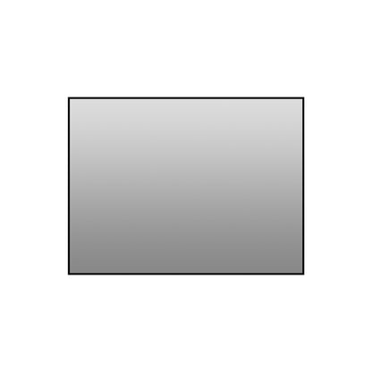 Framed Wall Mirror For Bathroom - Black
