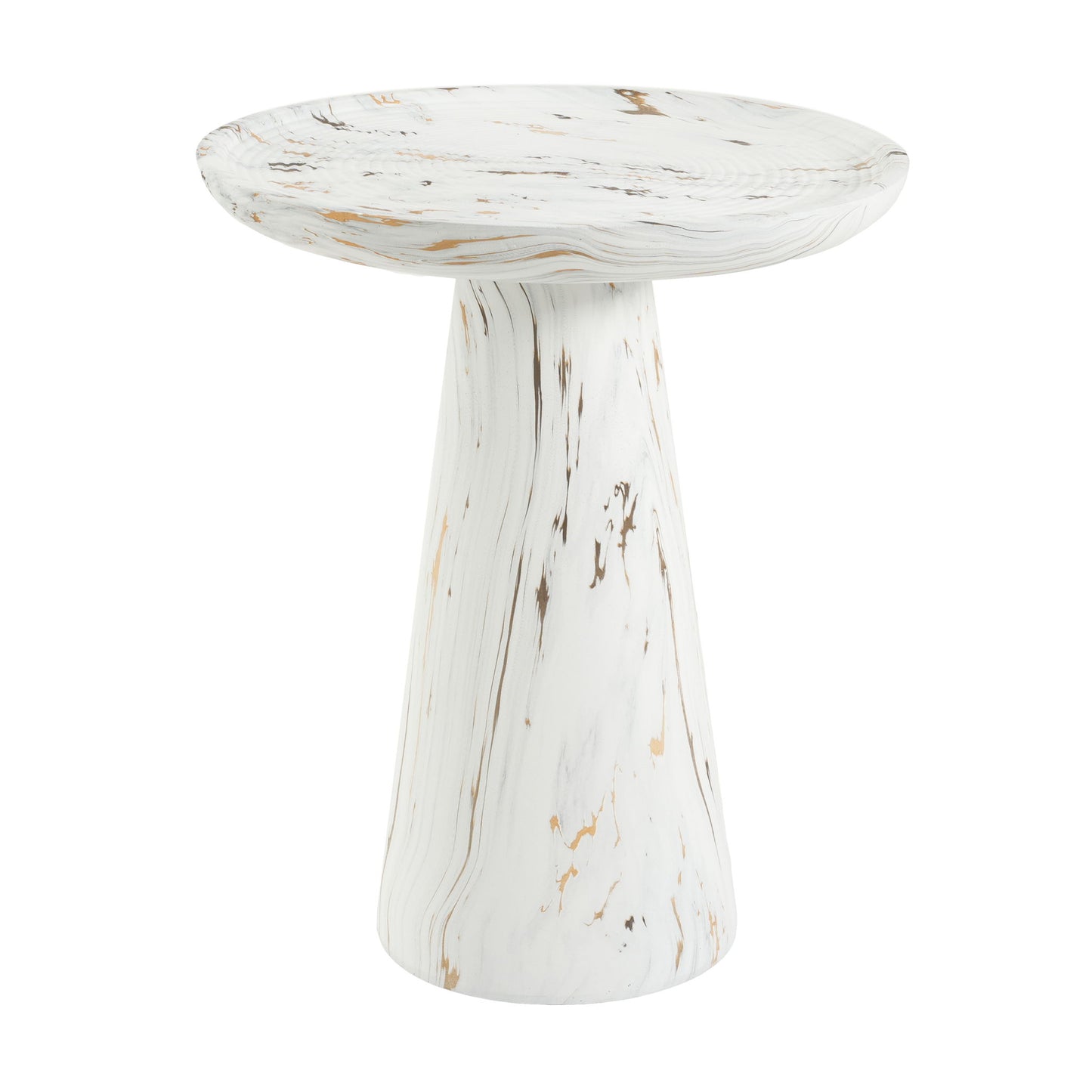 Accent Side Table - Alabaster