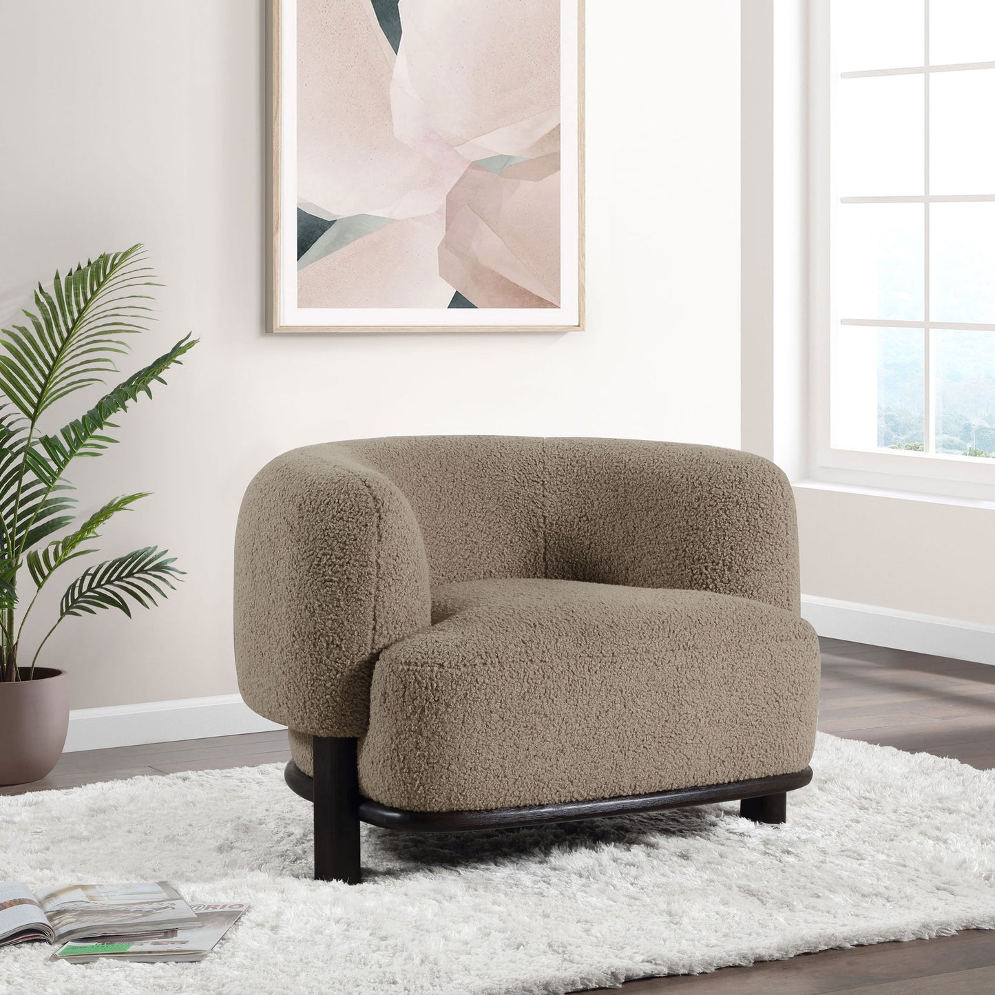 Kensing - Barrel Back Accent Chair