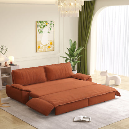 Queen Pull Out Bed, 3 In 1 Convertible Sleeper Sofa