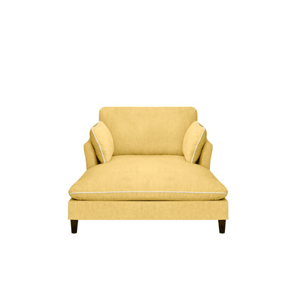 Modern Chaise Lounge Couch Sofa Bed With Pillows