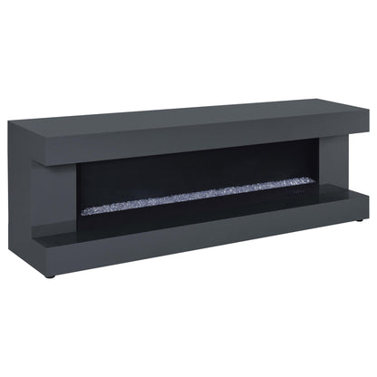 TV Stand Fireplace Console With Bluetooth Speaker