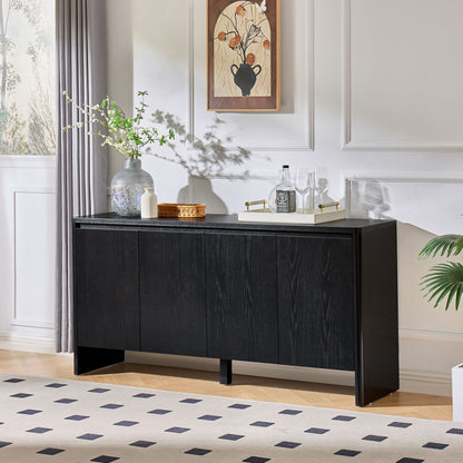 Sideboard Buffet Cabinet With Adjustable Shelves