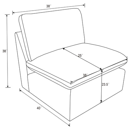 Hollander - Armless Chair
