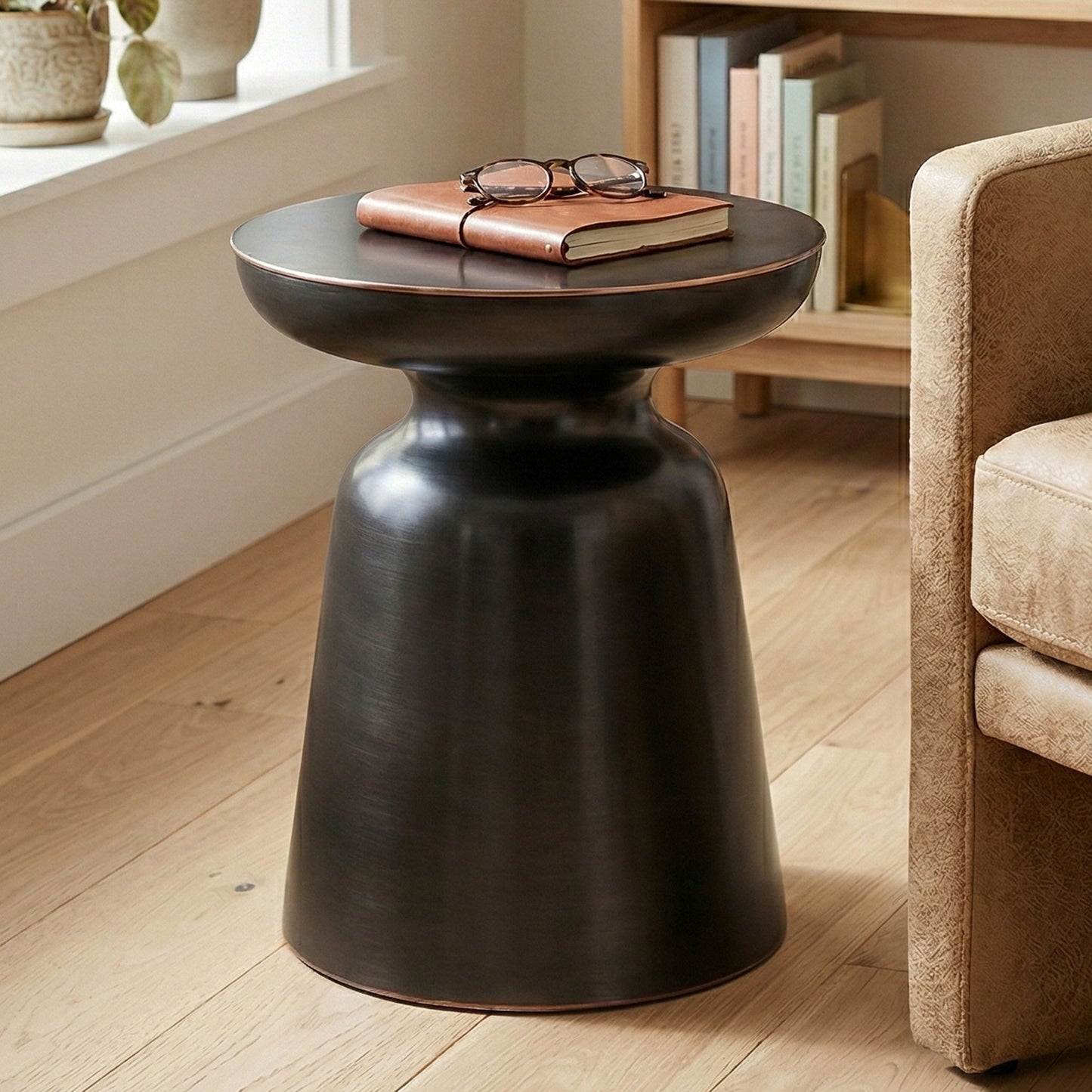 Toby - Handcrafted Metal Accent Table