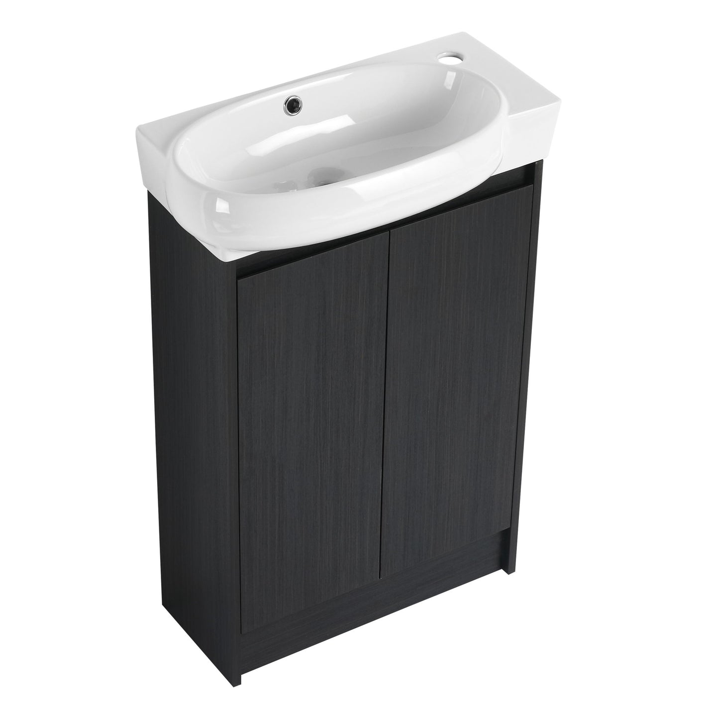 Freestanding Bathroom Vanity & Sink, Soft Close Doors