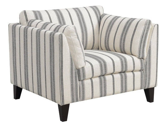 Accent Chair - Gray - Wood
