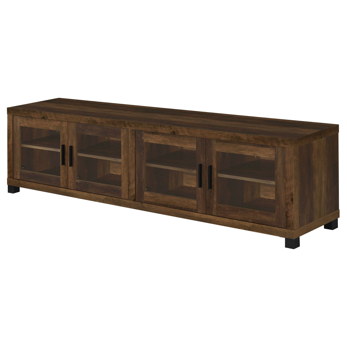 Heron - 4 Door TV Stand With Adjustable Shelving
