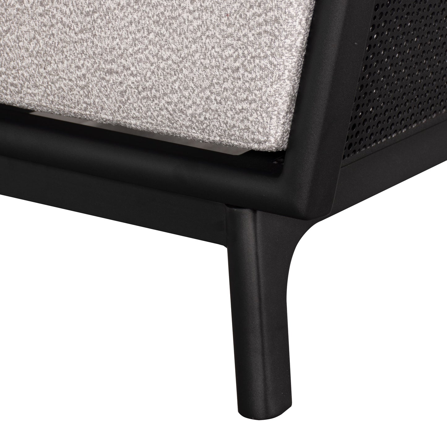 Sofa Set With Armrests - Black