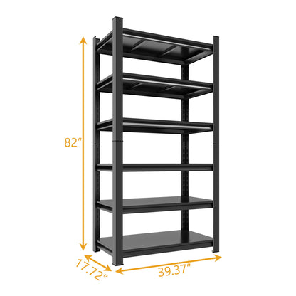 Tall Storage Shelf, Adjustable Height Storage Rack