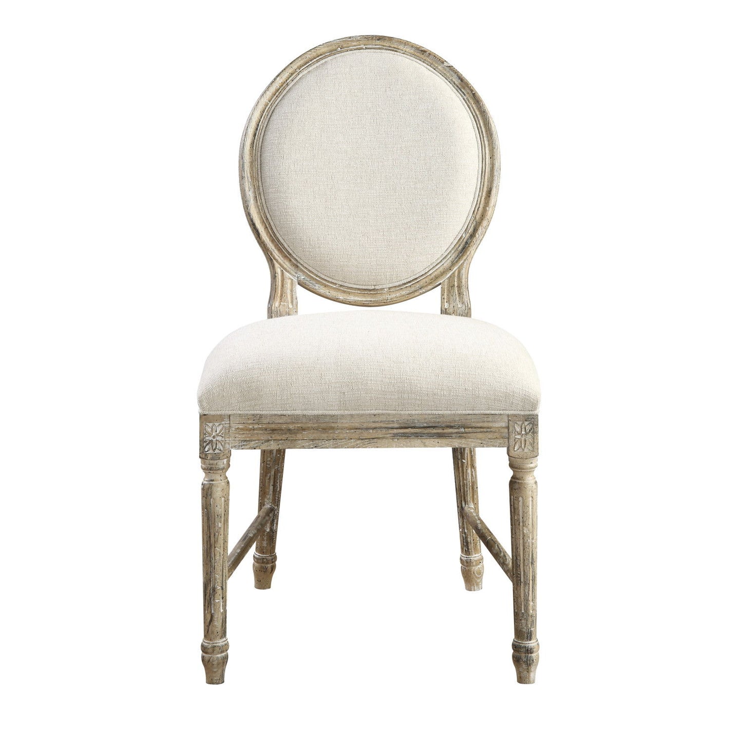 Upholstered Dining Chairs (Set of 2) - Brown