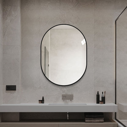 Modern Framed Bathroom Vanity Mirror