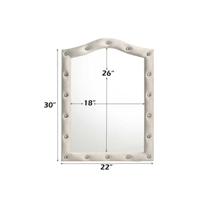 Reggie - Mirror - Beige