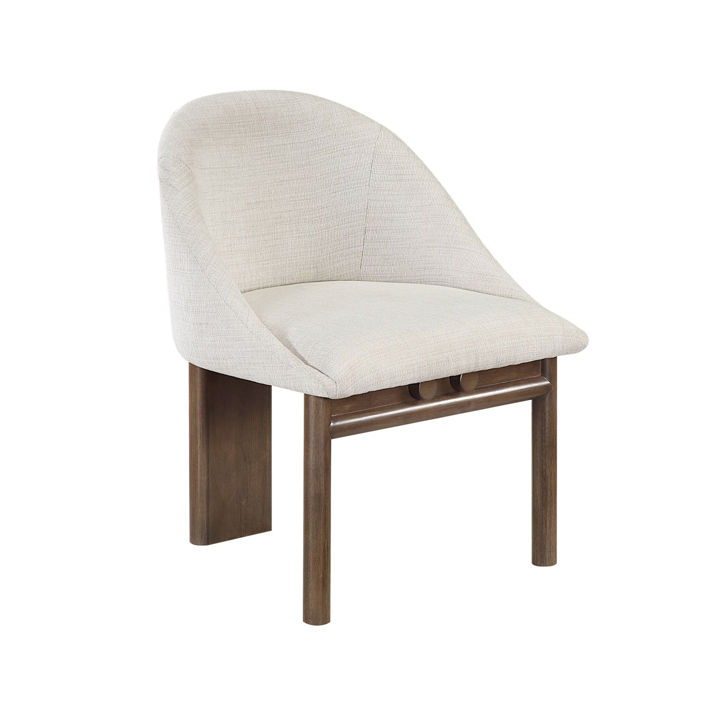 Ouida - Side Chair (Set of 2) - Beige / Brown