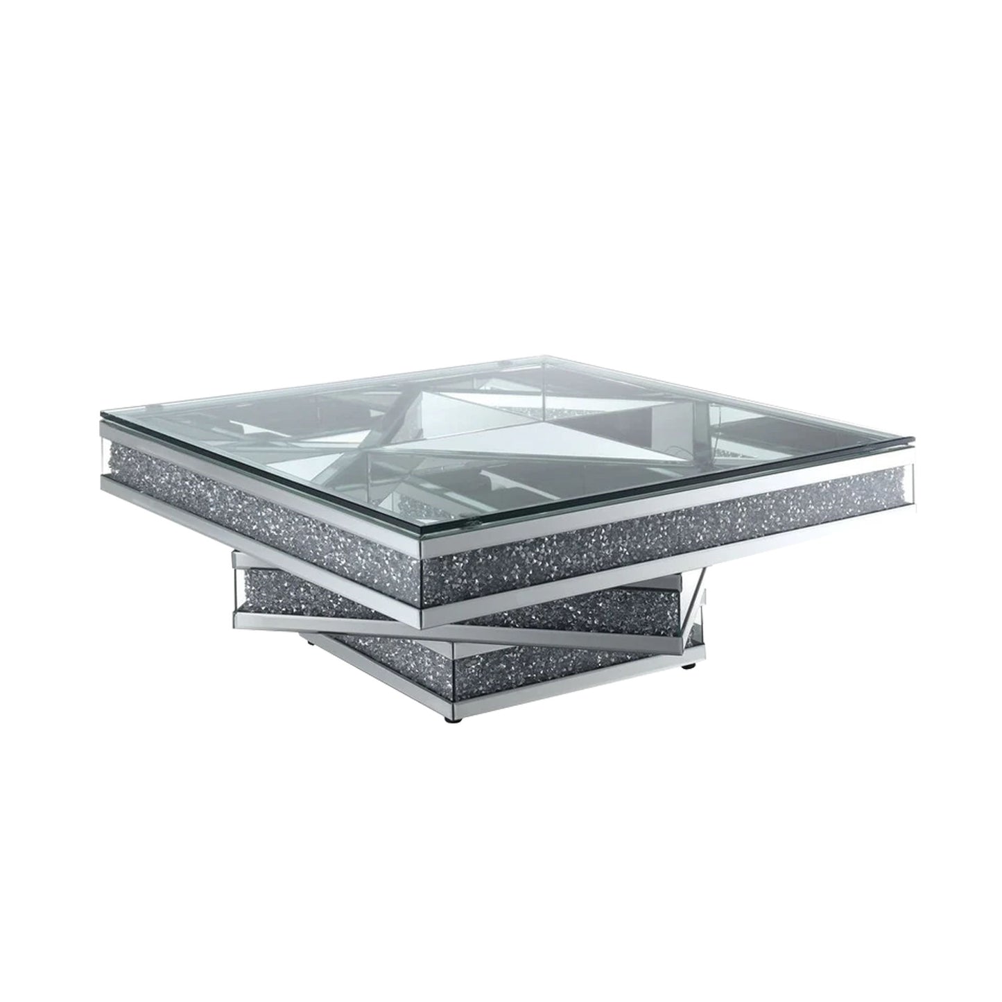 Coffee Table - Silver - Mirror