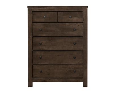 5 Drawer Chest - Brown